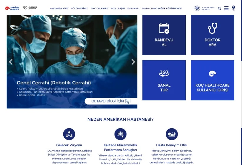 American Hospital, Healthcare platform